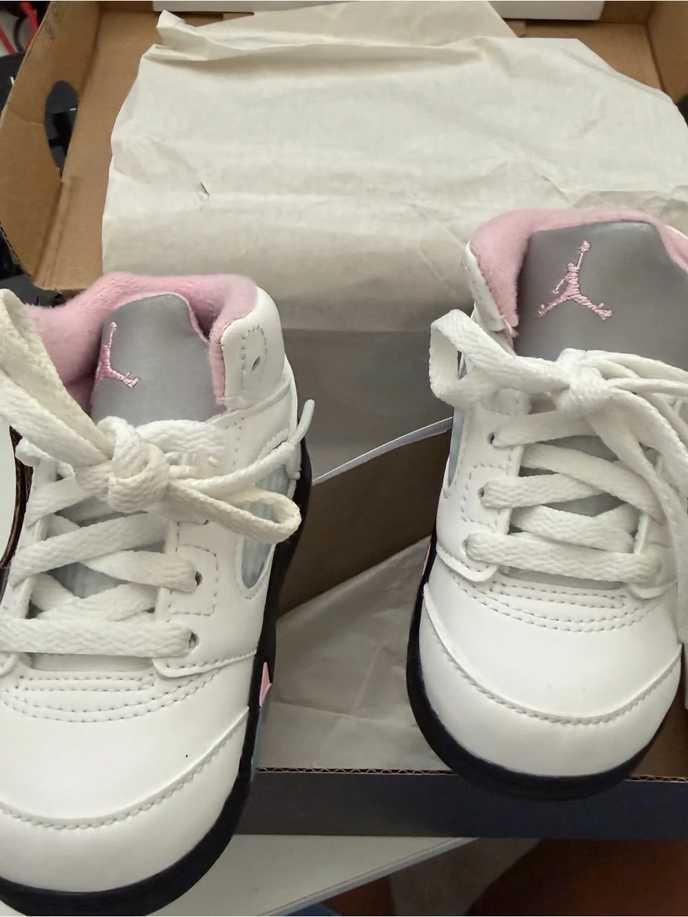 Toddler Jordan 5 Retro Medium Soft Pink Sneaker Infant Nike